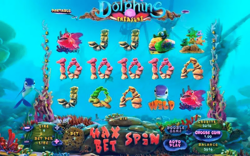 Ігровий слот Dolphin's Treasure
